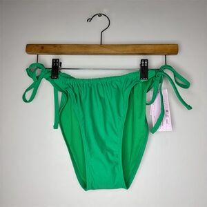 New Wild Fable Green Bikini Bottom with Side Ties